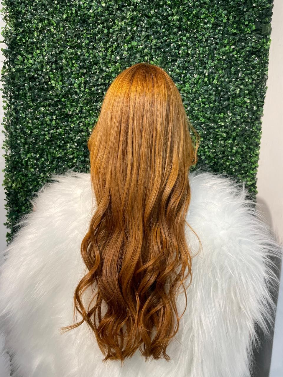 Resultado de mega hair com caimento natural