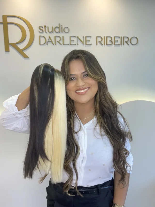 Darlene Ribeiro, especialista em mega hair