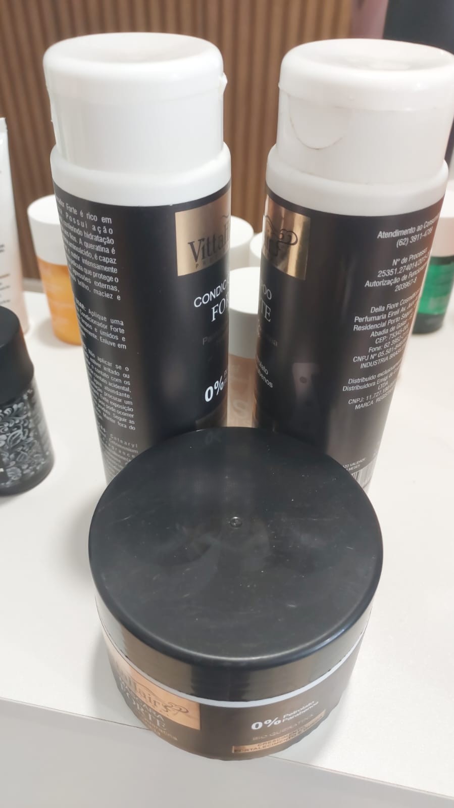 FORTE - Shampoo + Condicionador + Mascara